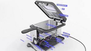 3D model maker fryer