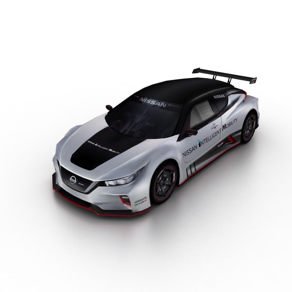 3D Nissan Leaf Nismo RC 2018 TurboSquid 1361121