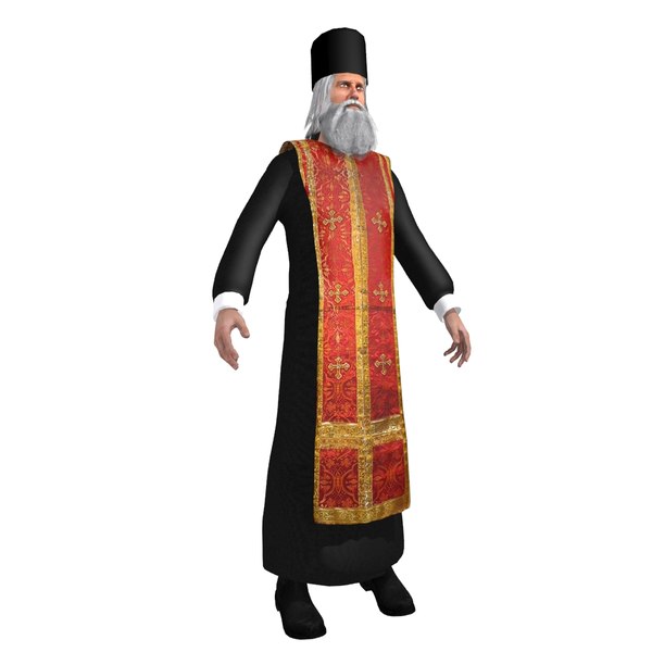 Padre ortodoxo Modelo 3D - TurboSquid 817076