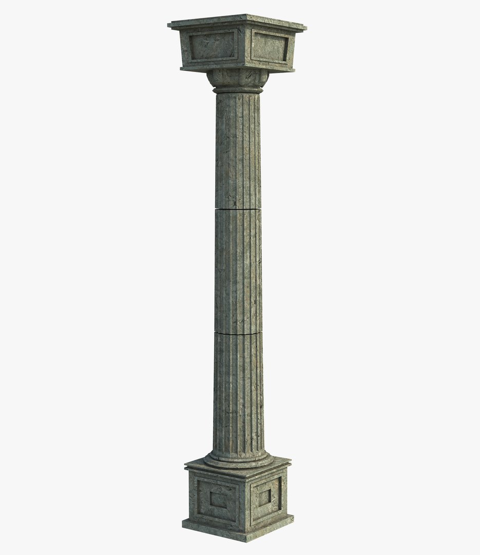 Architecture Column 3D Model - TurboSquid 1688353