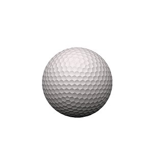 3D golf ball