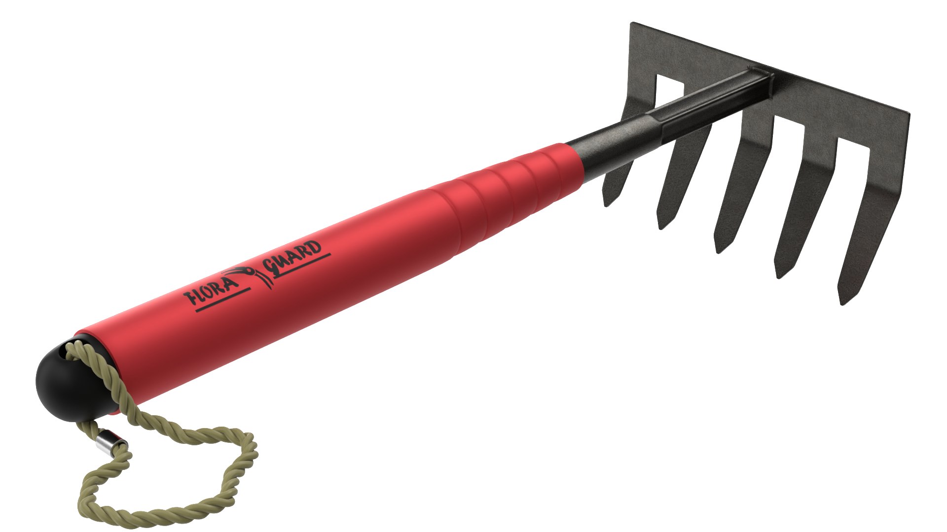 3D Garden Tool Hand Rake Model - TurboSquid 2528539