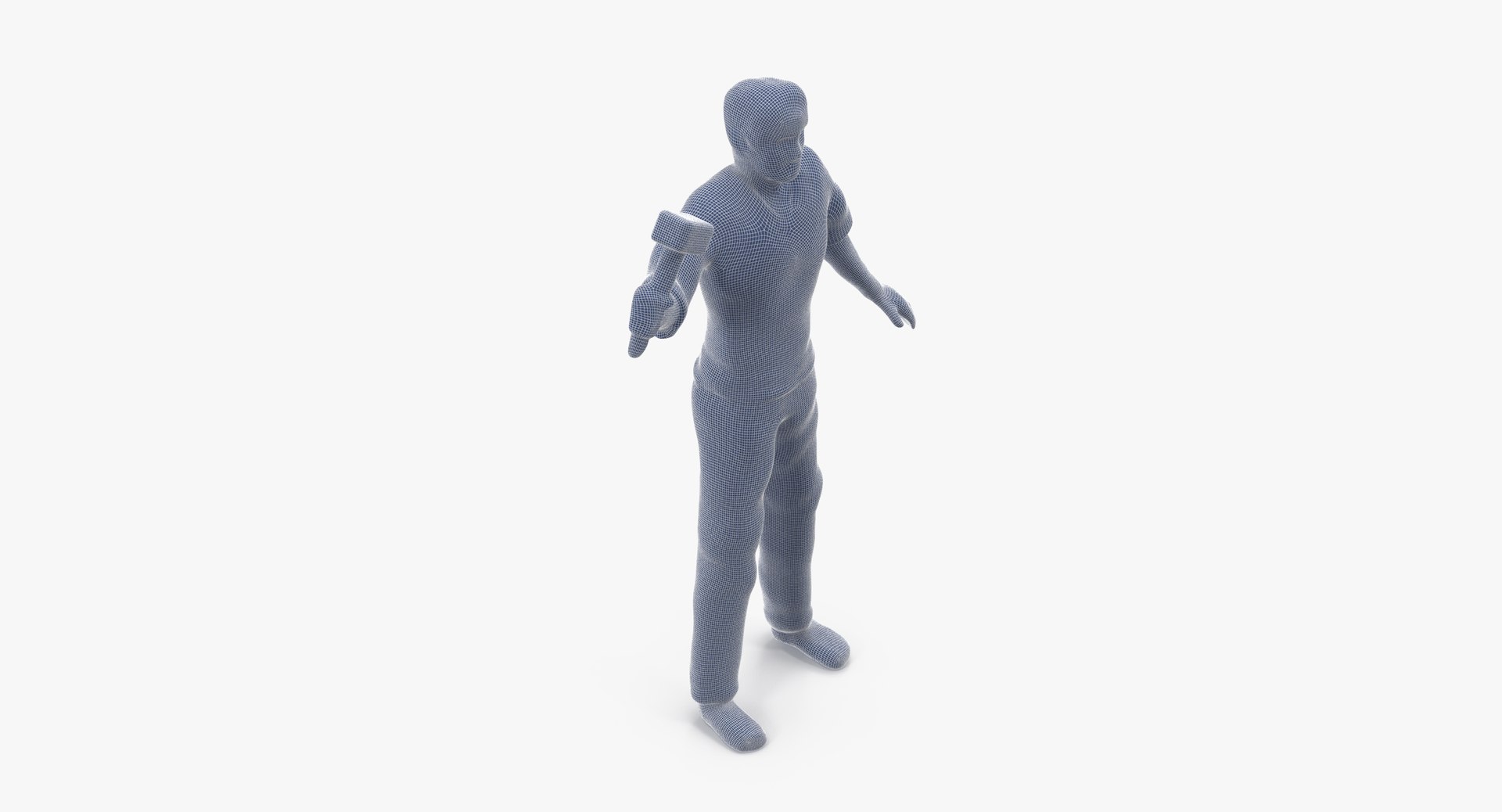 Man Work 04 3d C4d