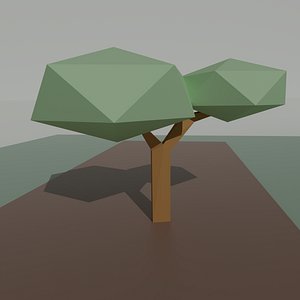 Low-Poly Game Ready Trees