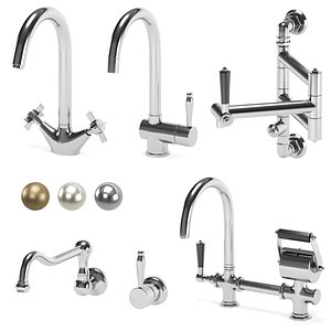 OFFICINE GULLO kitchen faucets 3D model