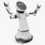 Careobot 4 Service Robot Rigged for Modo