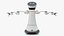 Careobot 4 Service Robot Rigged for Modo