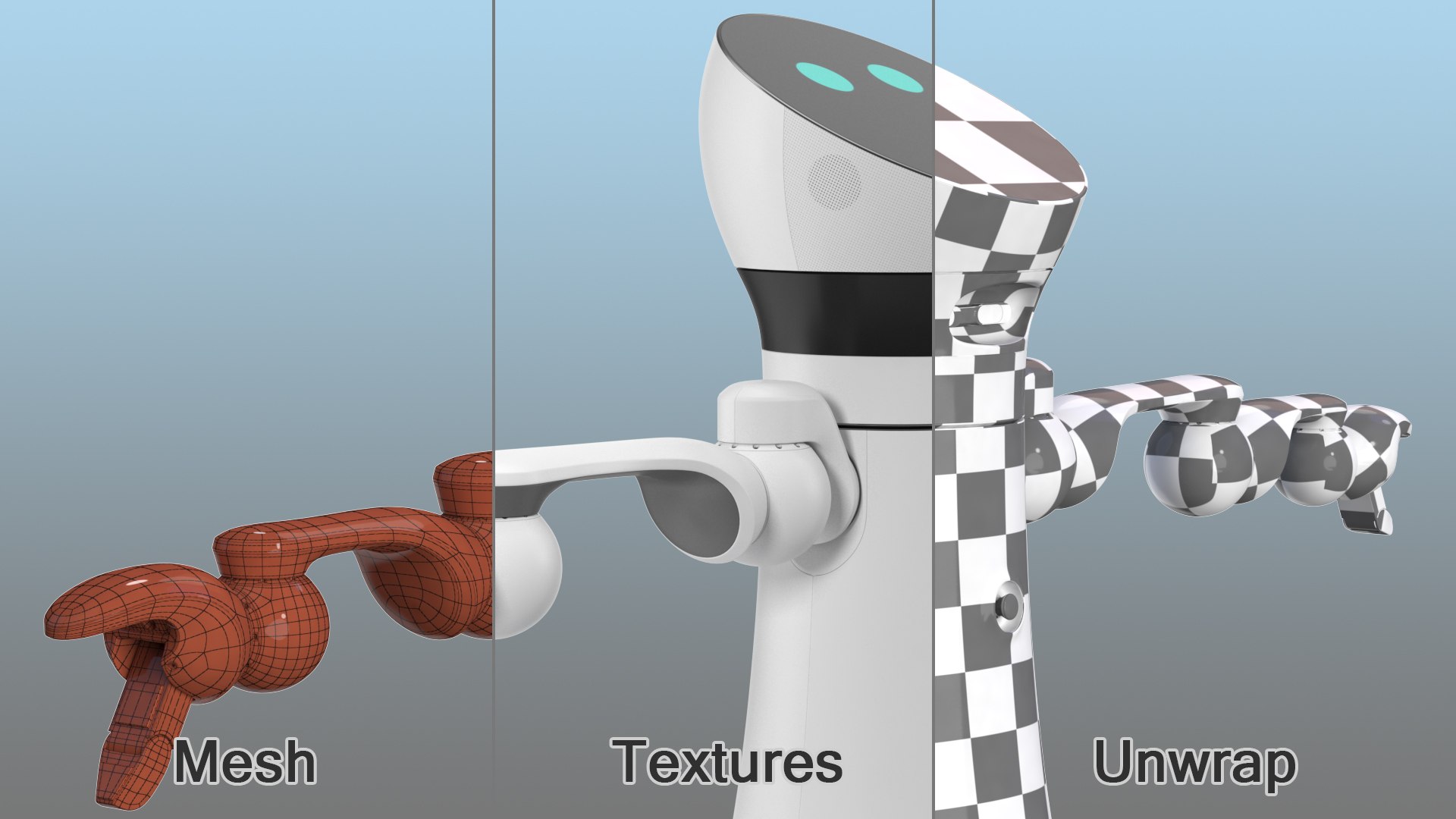 care-o-bot 4 service robot 3D model https://p.turbosquid.com/ts-thumb/fK/aSCLyq/oqeOuItE/careobot4servicerobotriggedmb3dmodel018/jpg/1596953607/1920x1080/fit_q87/d9d51c706e9d1af65e55f60cb7e39e2453a3315b/careobot4servicerobotriggedmb3dmodel018.jpg
