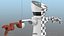 Careobot 4 Service Robot Rigged for Modo