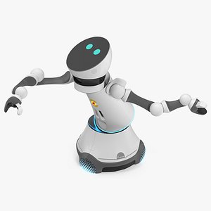 care-o-bot 4 service robot 3D model
