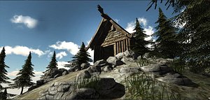 Viking Medieval village