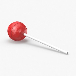Lollipop Sphere/Tootsie Red