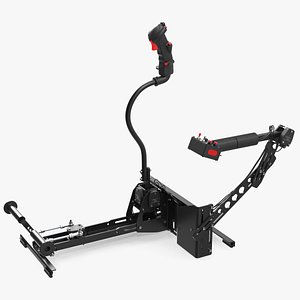 PUMA X Pro Flight Trainer Rigged 3D model