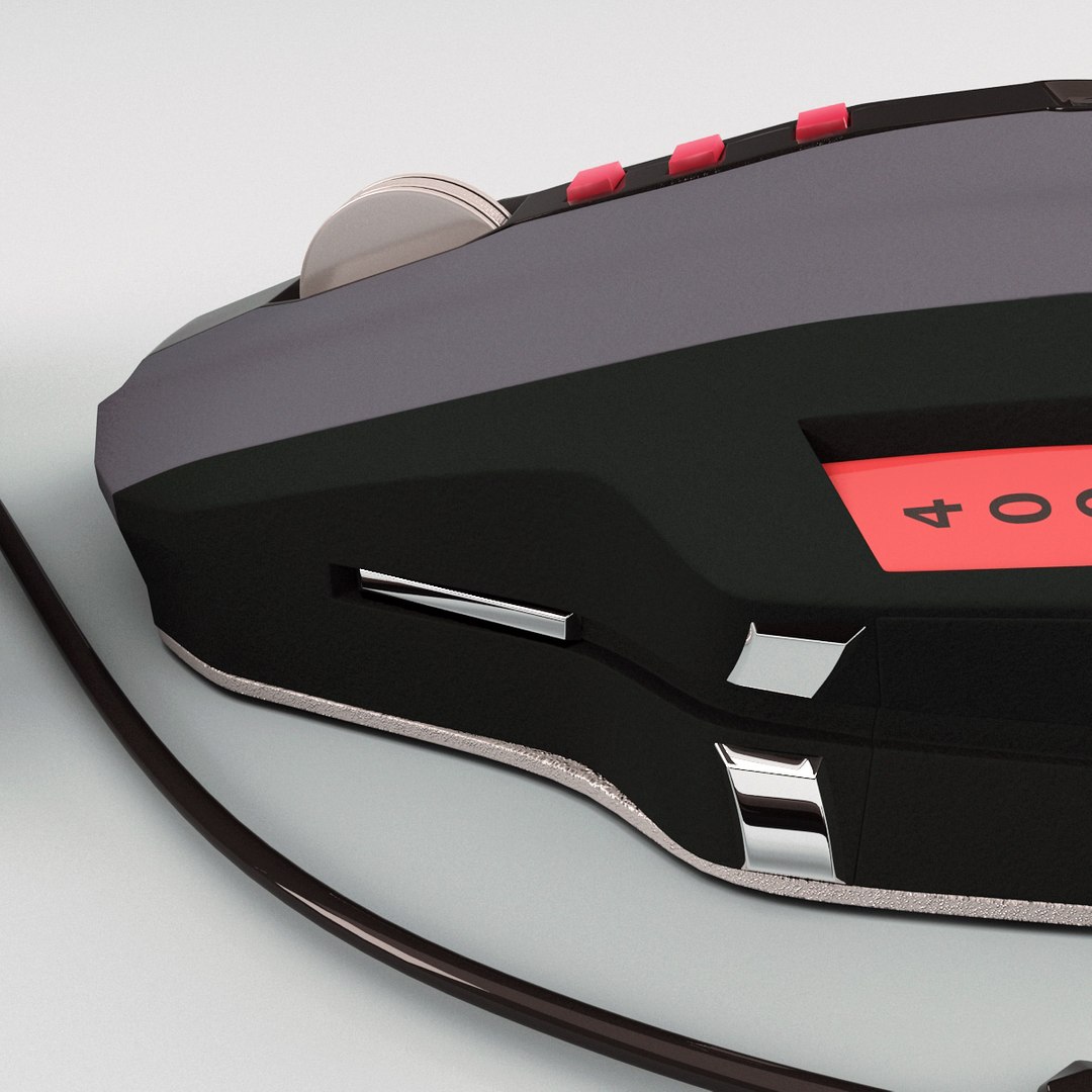 3d model microsoft sidewinder mouse