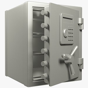 safe opening door 3D