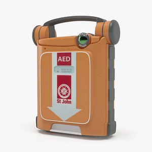 Powerheart G5 AED St John 3D