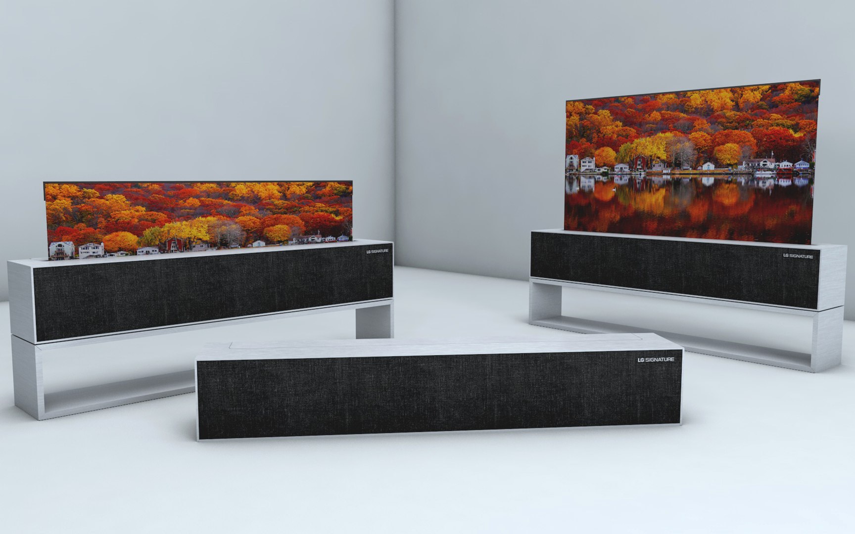 Lg Rollable Oled Tv Model - TurboSquid 1445657