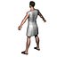young roman male rigged 3d model