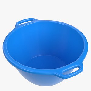 3D plastic basin model