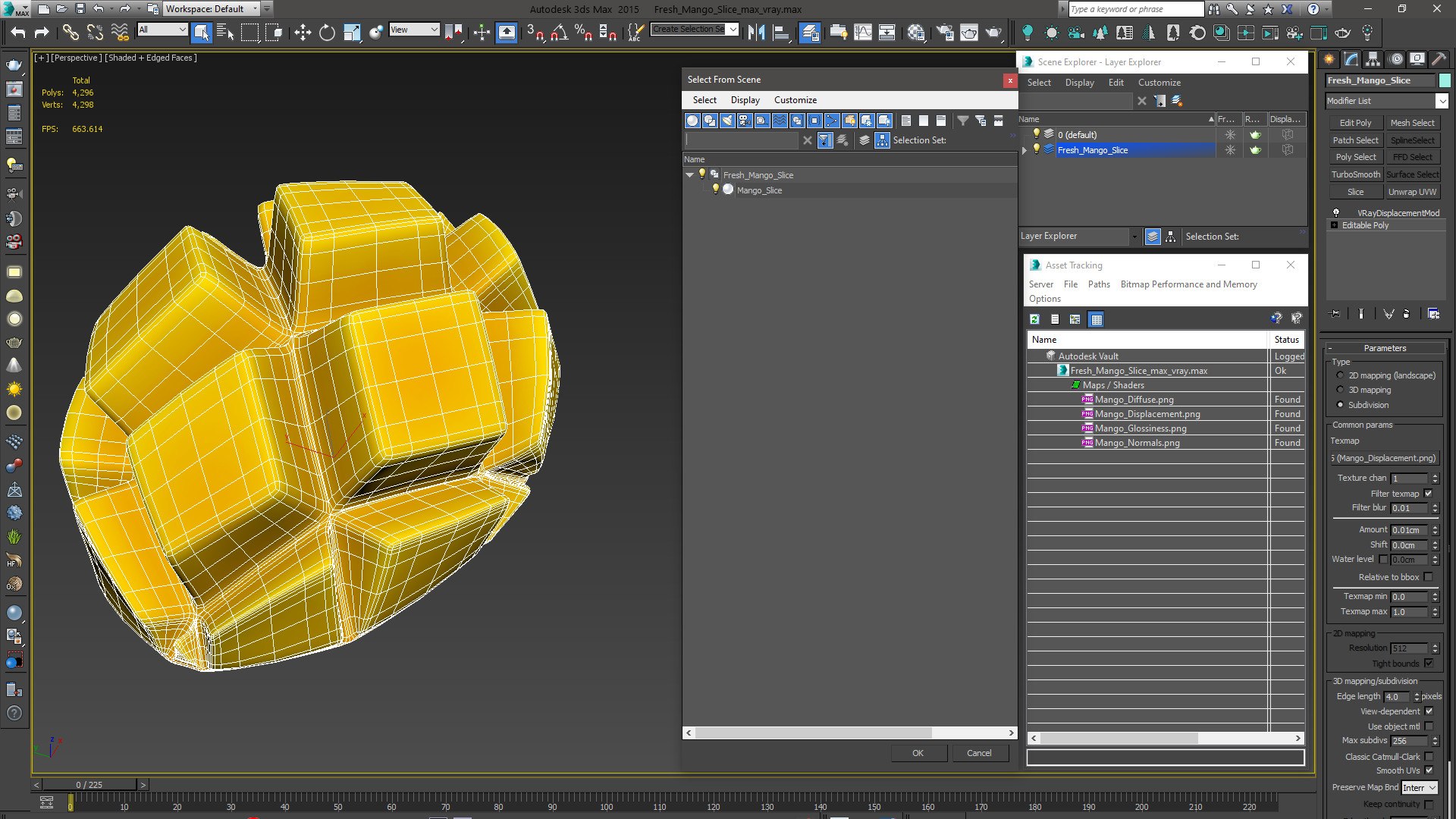 3D fresh mango slice https://p.turbosquid.com/ts-thumb/fK/v3zZDD/rI88tPz7/freshmangoslicevray3dmodel013/jpg/1593512181/1920x1080/fit_q87/35fdece8cc38279a1d8d3e77130f8db6d4b20bb4/freshmangoslicevray3dmodel013.jpg