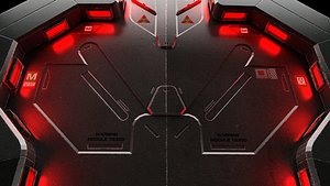 SCI FI GATE DOOR space