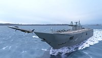 3D TCG Anadolu L400 Turkish Navy