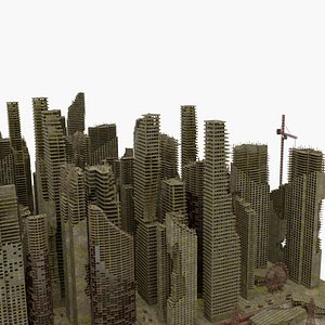 Post Apocalyptic Ruined City