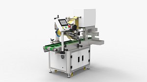 Printing - Labeling and Rejecting All-In-One Machine 3D model