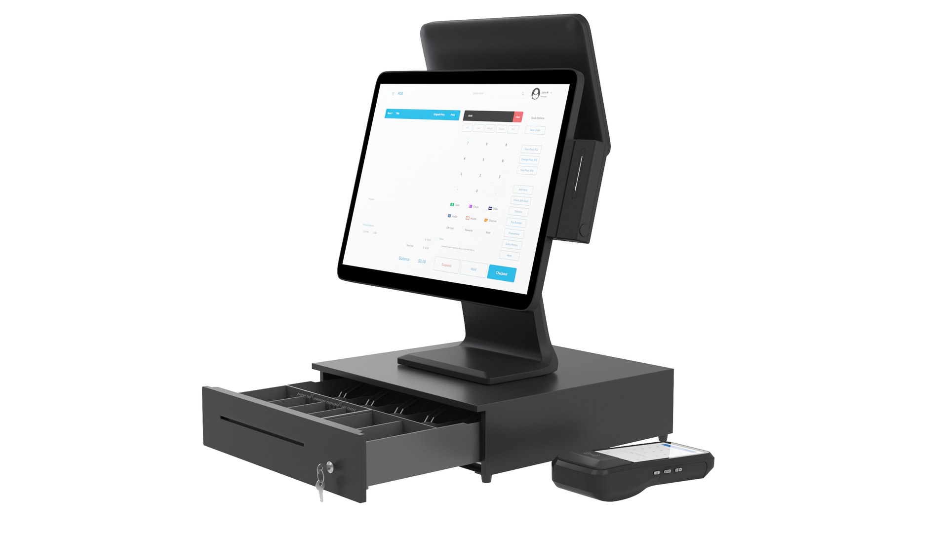 3D POS Terminal - TurboSquid 2178738