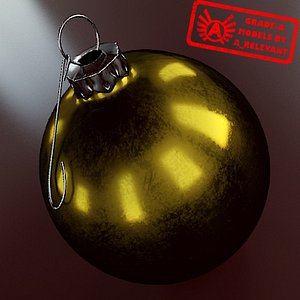 3d christmas tree ornament 2010