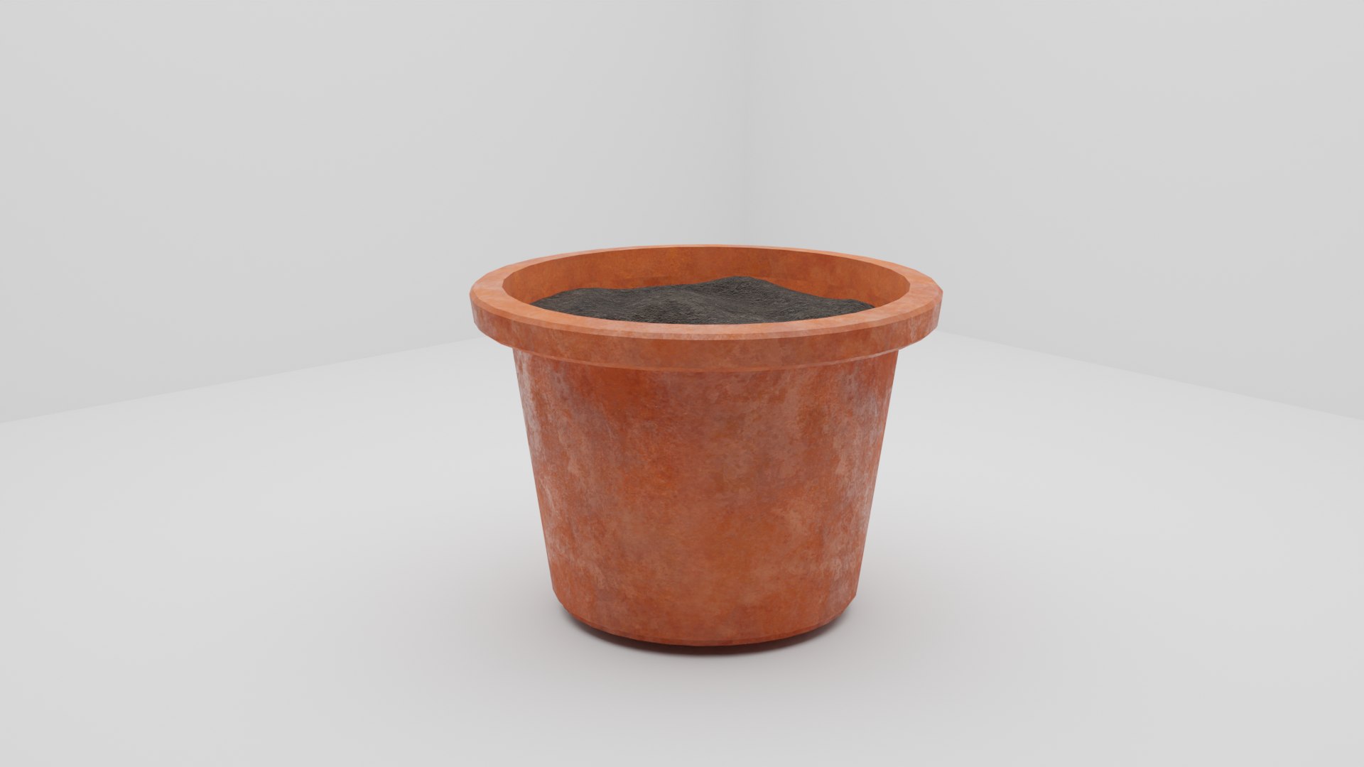 Plant Pot Photorealistic 4k Texture Ready For Animation And Game 3D ...