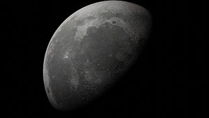 luna fotorrealista 8k