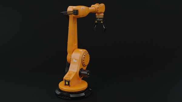 Industrial robot arm model - TurboSquid 1647018