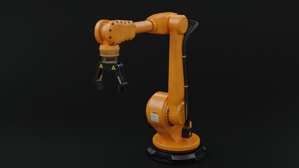 Industrial robot arm model - TurboSquid 1647018