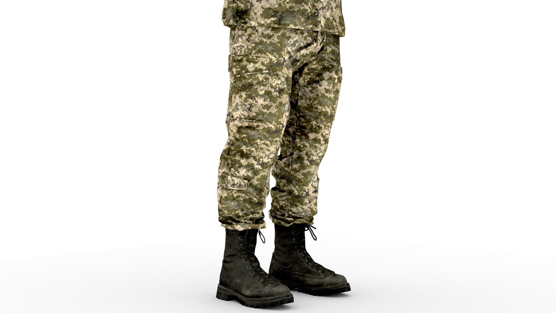 Military Soldier Uniform 3D Model - TurboSquid 2115646