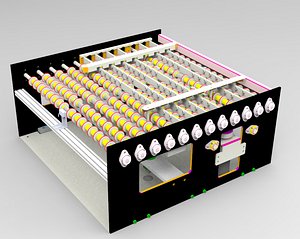 Assembly line for positioning mechanism