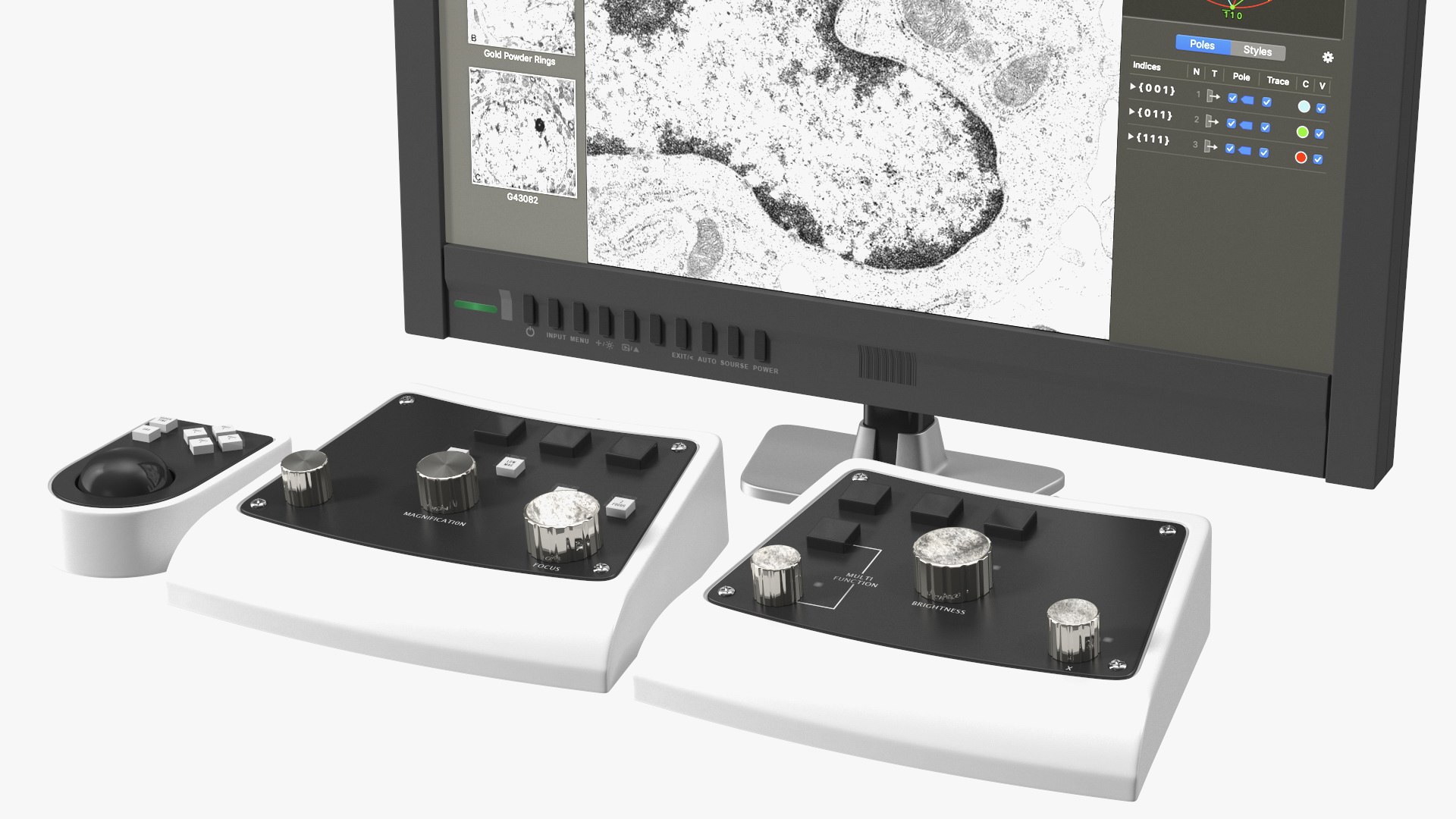 Generic Monitor With Control Panel 3D - TurboSquid 1886131