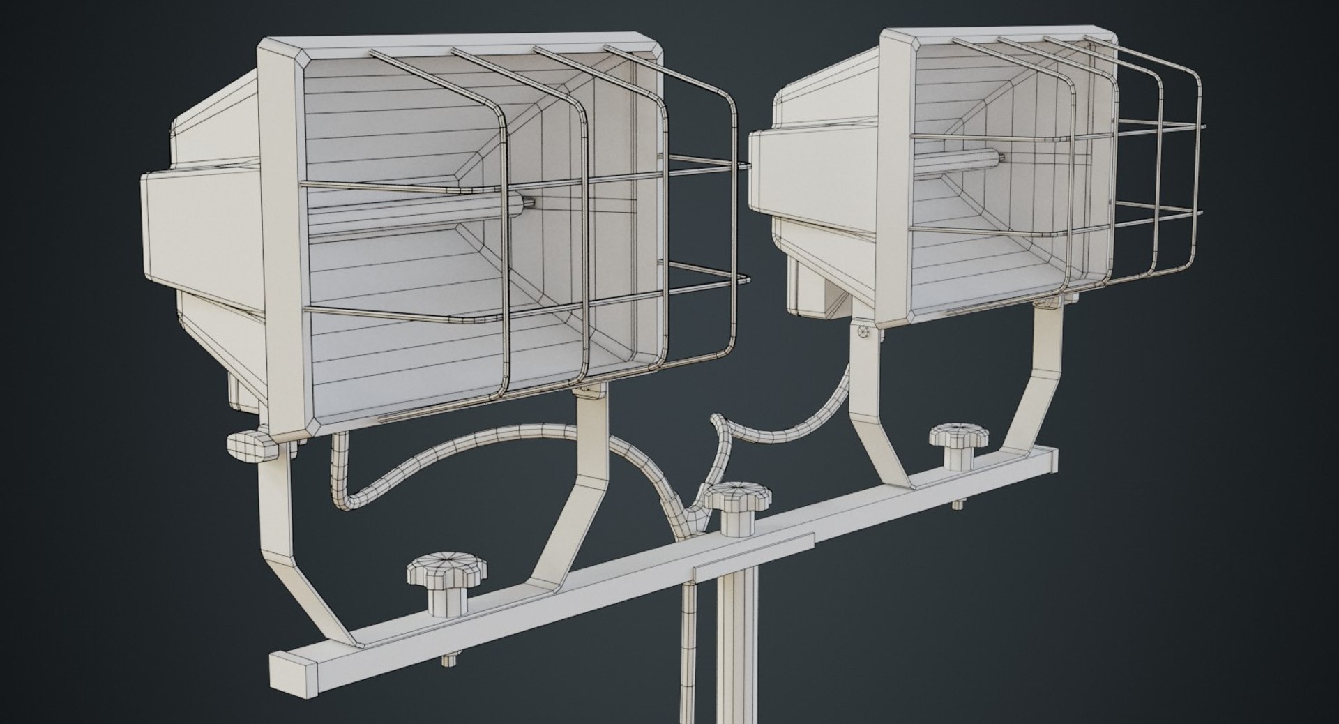 3D Model Halogen Work Light - TurboSquid 1412345