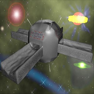 space station 3d model