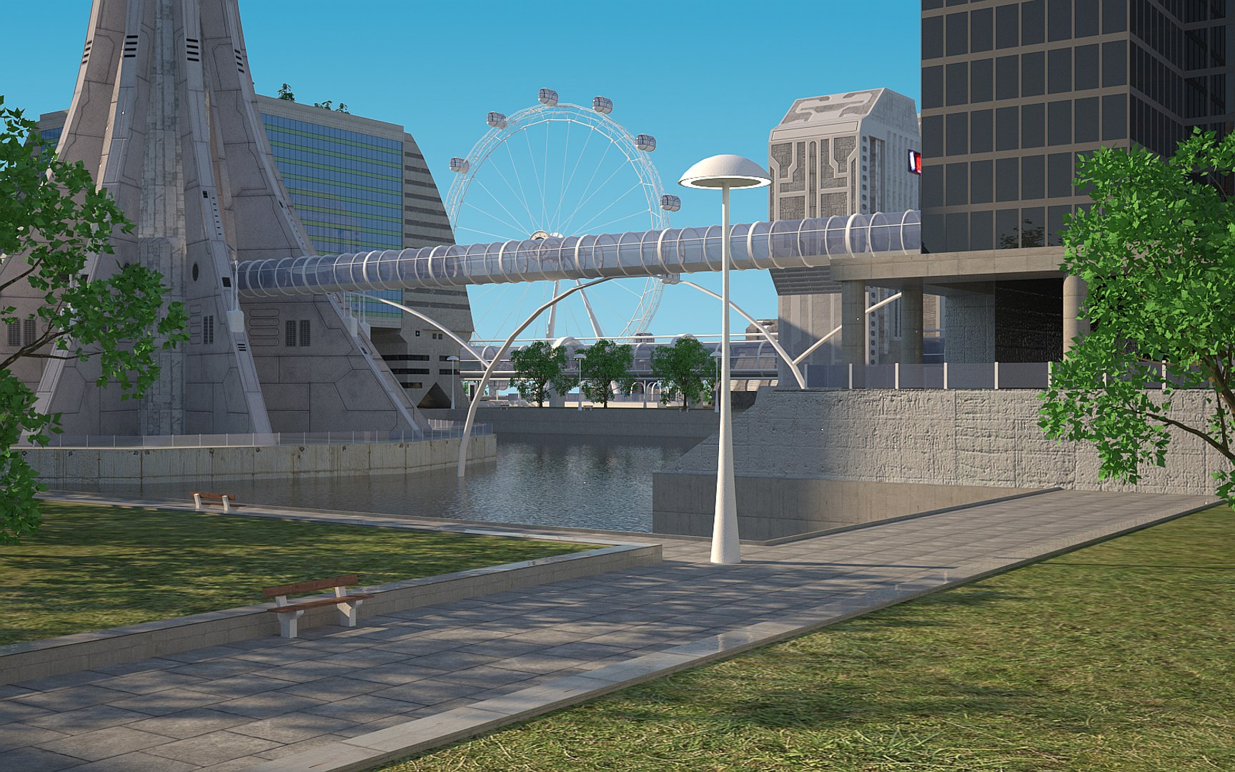 City Block 2 Model TurboSquid 1299562