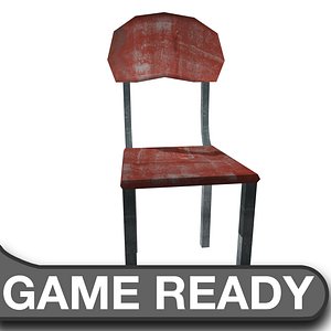 Red Cafe Chair