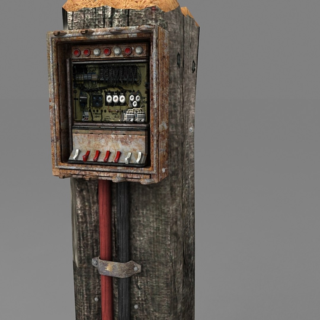 3ds max control panel wooden