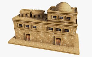 Ancient Persian Building 3D model