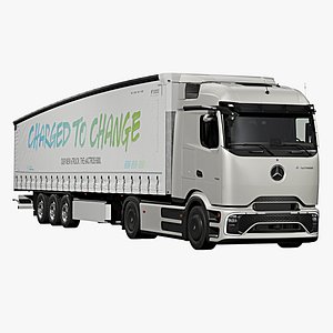 2025 Mercedes-Benz eActros 600 3D model
