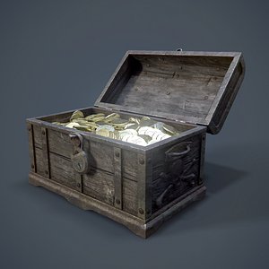 RIGGED Pirate Treasure Chest