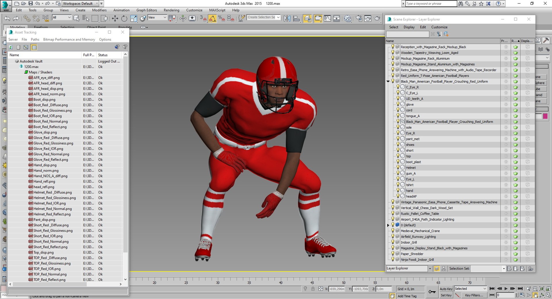 3D Black Man American Football Player Crouching Red Uniform https://p.turbosquid.com/ts-thumb/fL/gEz2sO/Ve/blackmanamericanfootballplayercrouchingreduniform3dsmodel009/jpg/1688340814/1920x1080/fit_q87/dcc177c04397a10adf3fc081a58671c16b4fd63c/blackmanamericanfootballplayercrouchingreduniform3dsmodel009.jpg