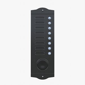 Plastic Doorbell 3D model