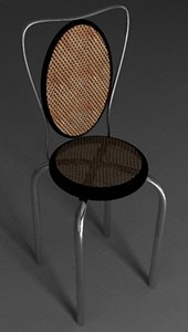 bistro chair 3d model