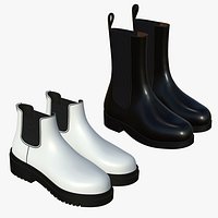 Realistic Leather Boots V19