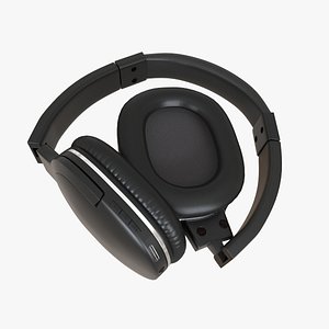 3D Folded headphones